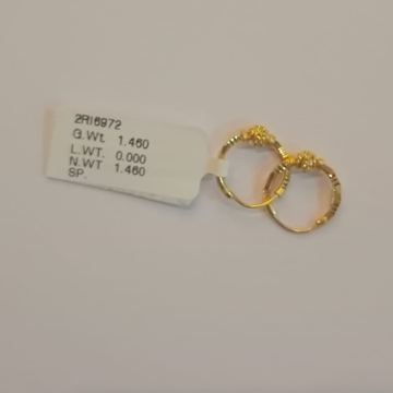 22k rajkot pipe earring